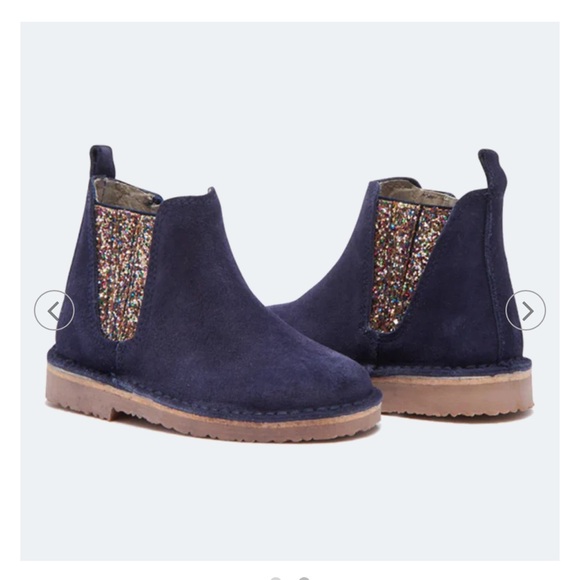 CHILDRENCHIC
Suede Multi Sparkles Chelsea Boot - Navy (32) - Picture 1 of 3